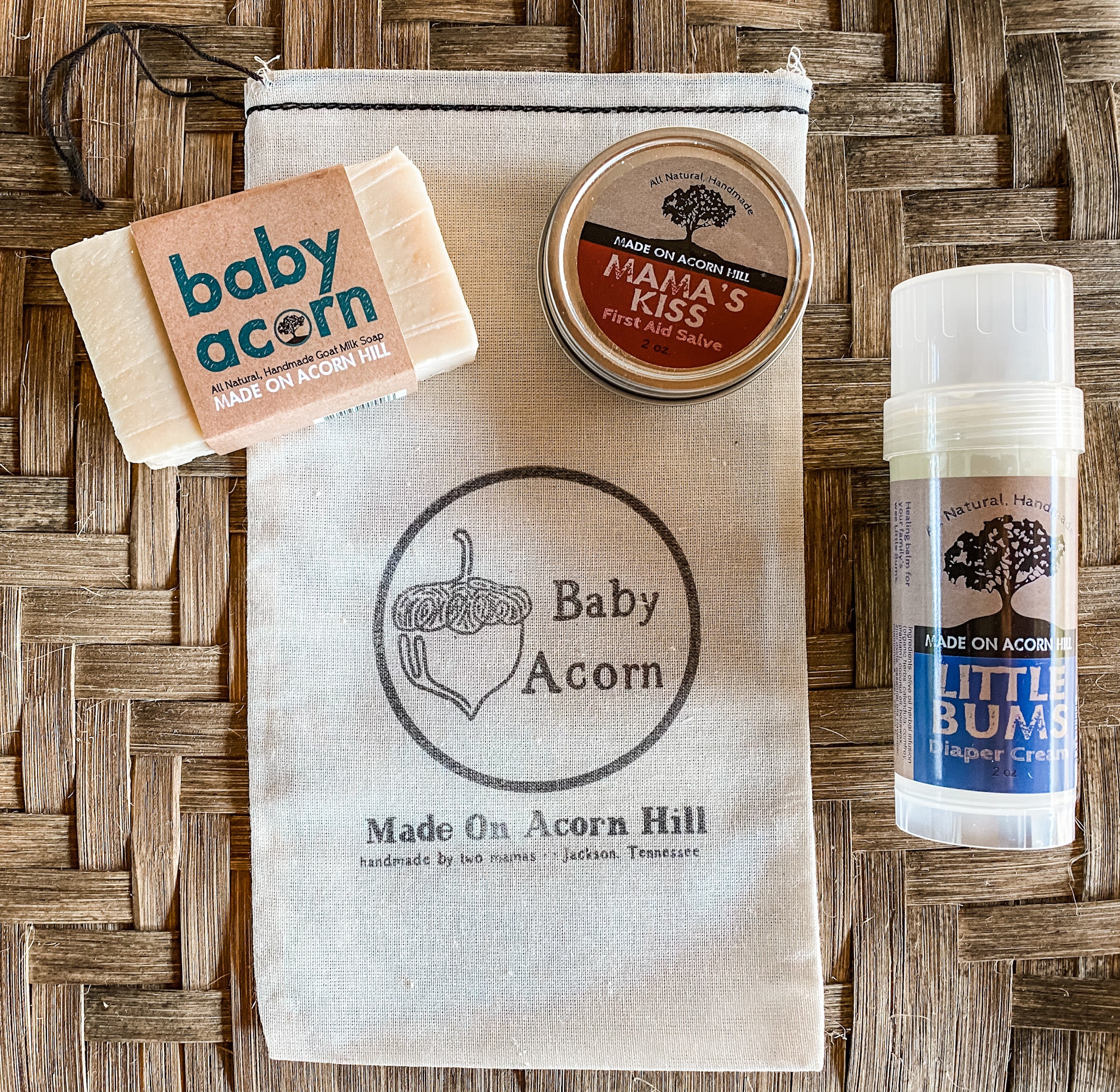 Baby Acorn Gift Set